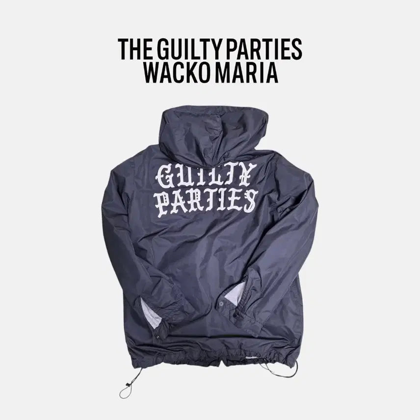 [BUNJANG] Wacko Maria Nylon Hooded Jacket / [M] 와코마리아 나일론 후드 자켓 Wackomaria 15SS