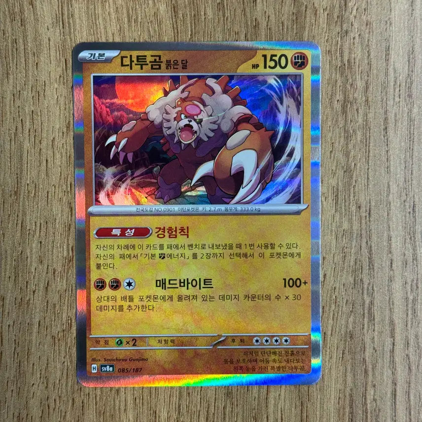 [BUNJANG] Pokemon Ursaluna EX Card / 포켓몬카드 다투곰 판매
