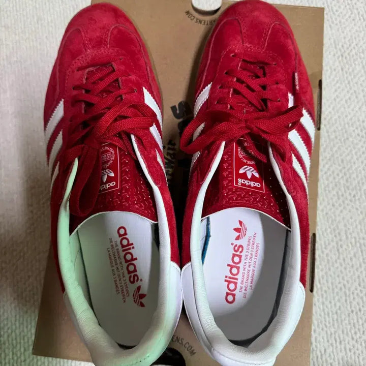 [BUNJANG] Adidas Gazelle Indoor Scarlet Sneakers / (280) 아디다스 가젤 인도어 스칼렛