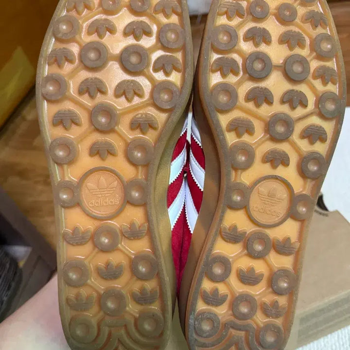 [BUNJANG] Adidas Gazelle Indoor Scarlet Sneakers / (280) 아디다스 가젤 인도어 스칼렛