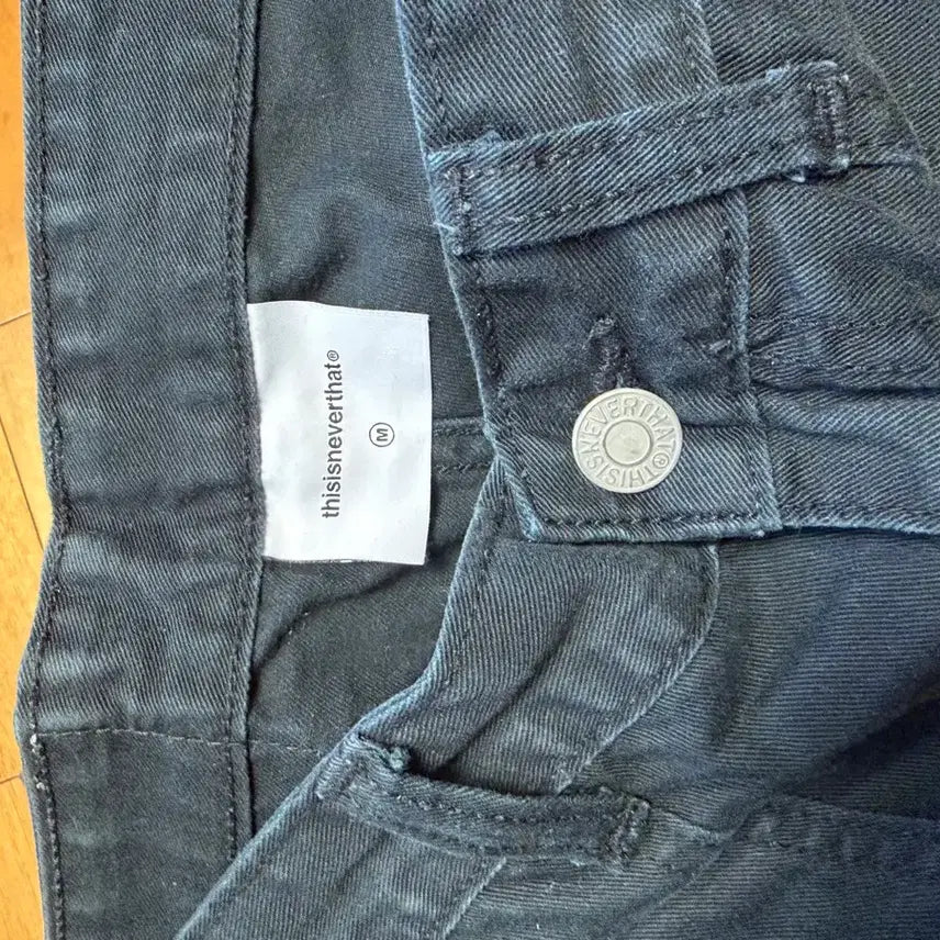 [BUNJANG] thisisneverthat Double Knee Black M Pants / 디스이즈네버댓 더블니 블랙 m