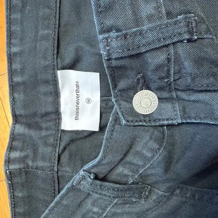 [BUNJANG] thisisneverthat Double Knee Black M Pants / 디스이즈네버댓 더블니 블랙 m