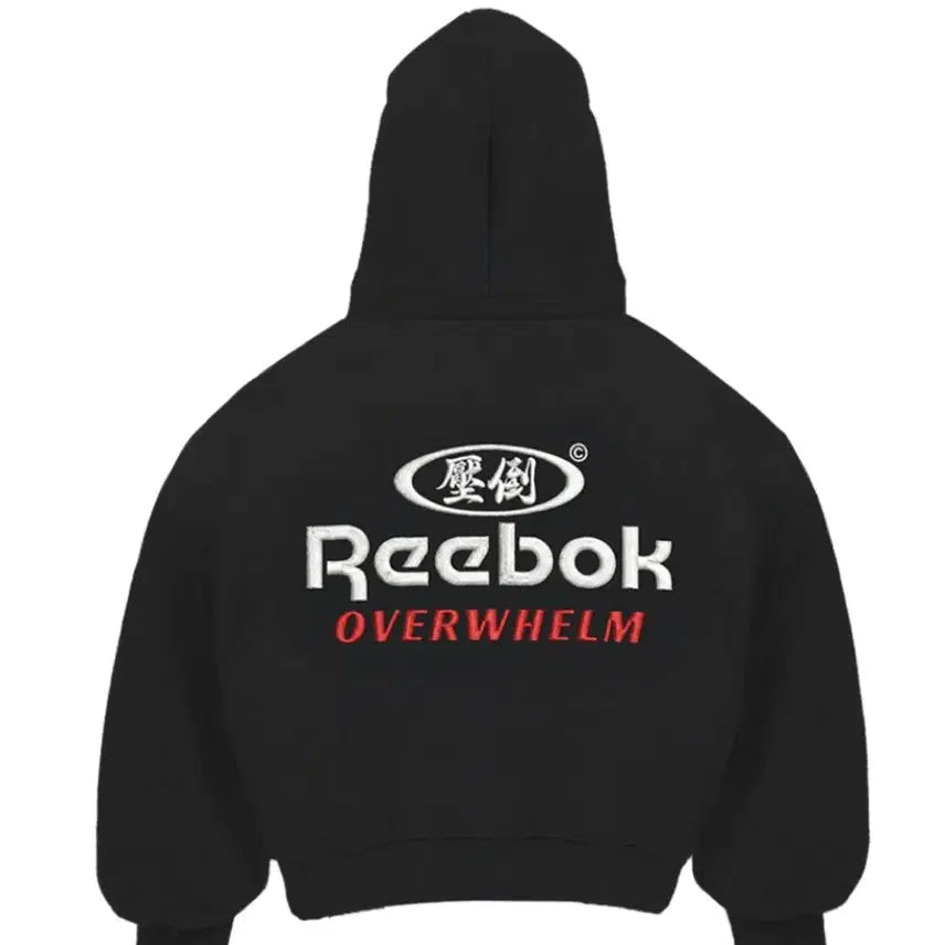 [BUNJANG] Reebok X ABDO Hoodie Black Size 2 / 리복 X 압도 후드집업 블랙 2 Size