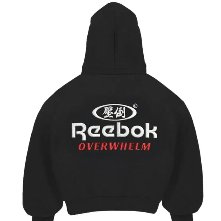 [BUNJANG] Reebok X ABDO Hoodie Black Size 2 / 리복 X 압도 후드집업 블랙 2 Size