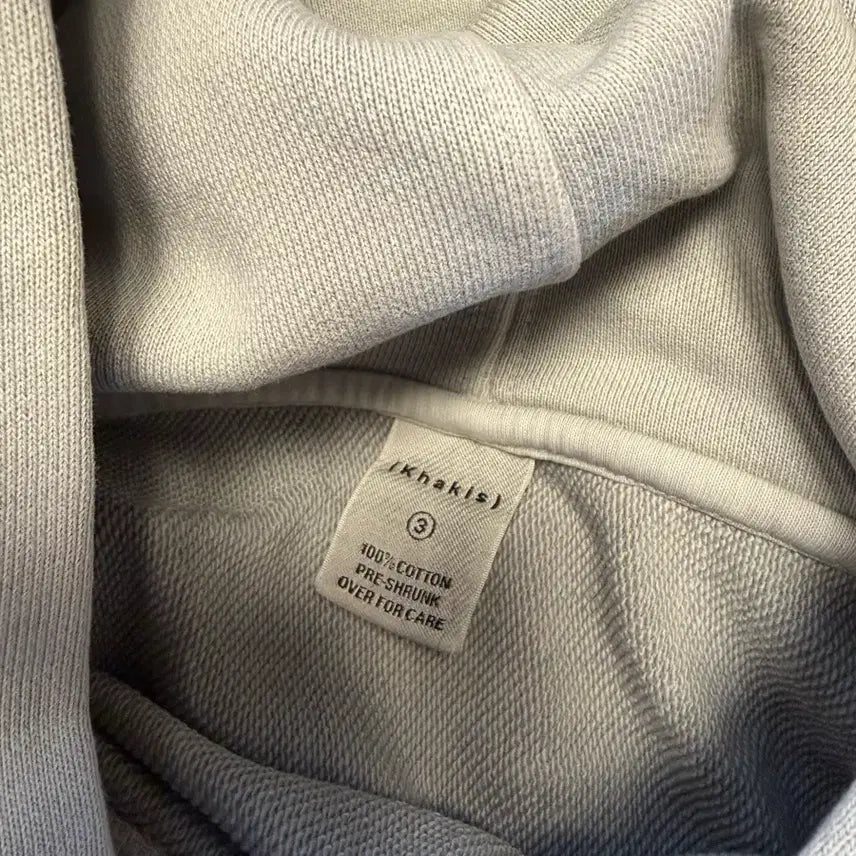 [BUNJANG] Kakis Gray Hoodie (Size 3) / 카키스 후드 그레이 3