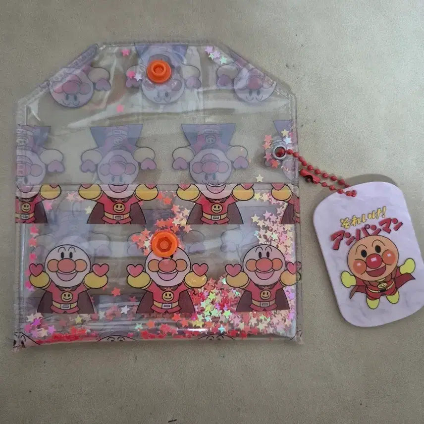 [BUNJANG] Anpanman Doraemon Totoro PVC Pouch + Keychain Set / 호빵맨.도라에몽.토토로 PVC 파우치 + 키링 세트