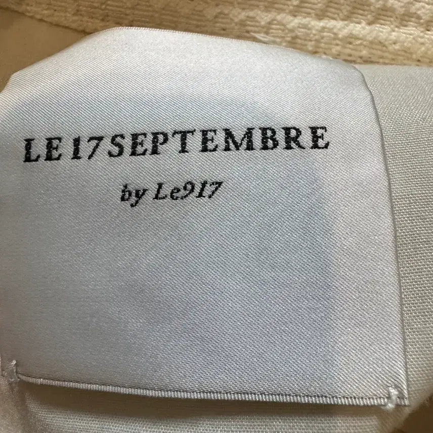 [BUNJANG] Le 17 Septembre Collarless Waffle Jacket / Le 17 septembre 르셉템버 카라리스 와플 자켓
