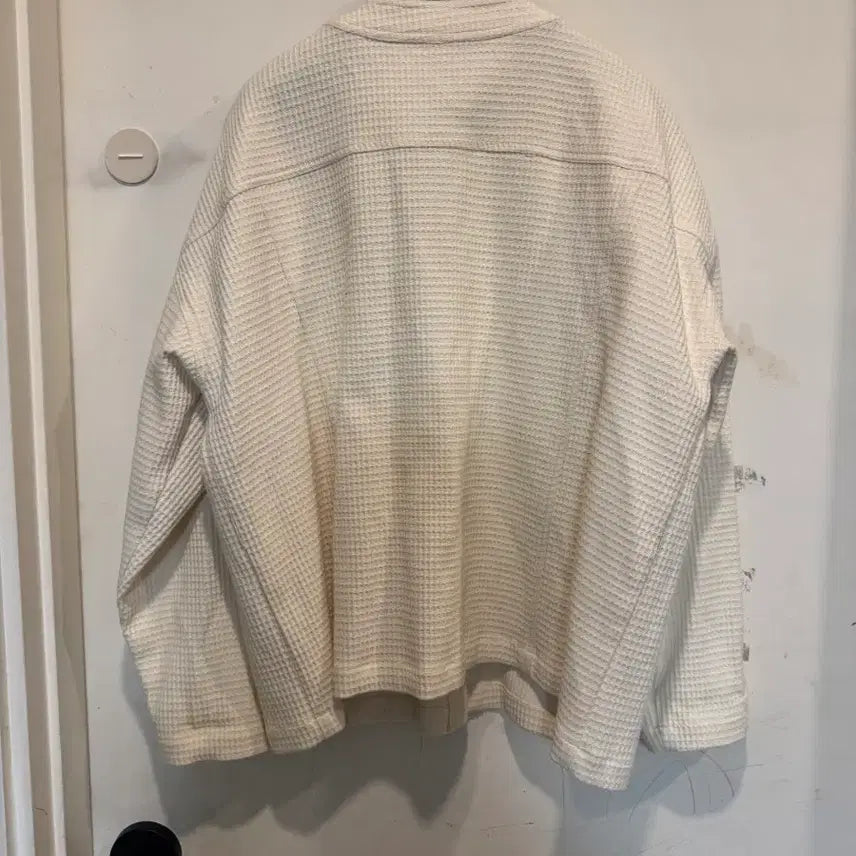 [BUNJANG] Le 17 Septembre Collarless Waffle Jacket / Le 17 septembre 르셉템버 카라리스 와플 자켓