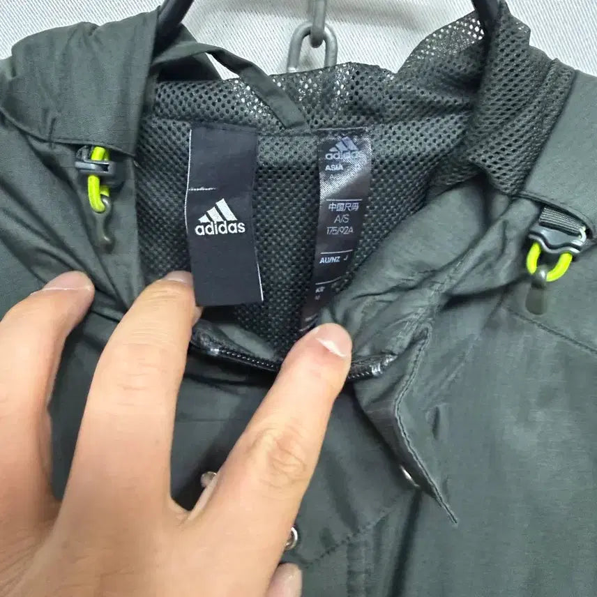 [BUNJANG] Adidas Pocket Detail Jacket Khaki M / 아디다스 포켓 디테일 자켓 카키색