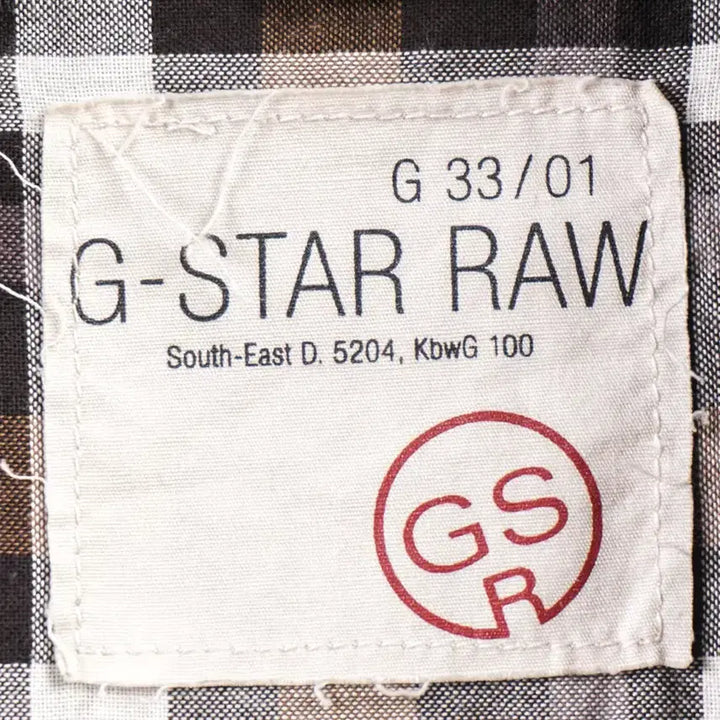 [BUNJANG] G-STAR RAW C255 Check Western Shirt / G-STAR RAW 지스타로우 스냅 체크남방 웨스턴셔츠 워크셔츠 C255