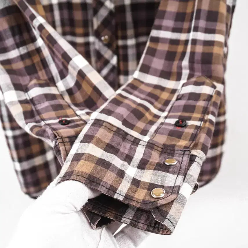 [BUNJANG] G-STAR RAW C255 Check Western Shirt / G-STAR RAW 지스타로우 스냅 체크남방 웨스턴셔츠 워크셔츠 C255