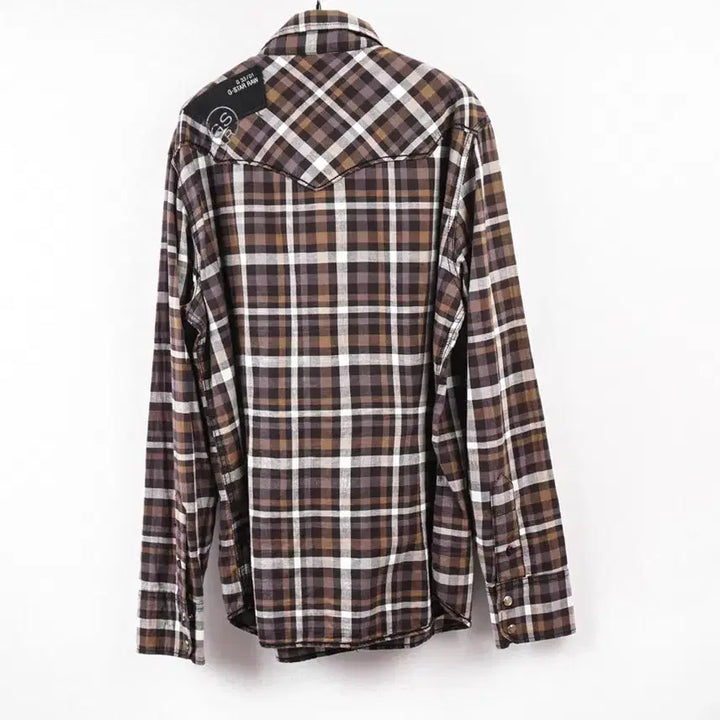 [BUNJANG] G-STAR RAW C255 Check Western Shirt / G-STAR RAW 지스타로우 스냅 체크남방 웨스턴셔츠 워크셔츠 C255