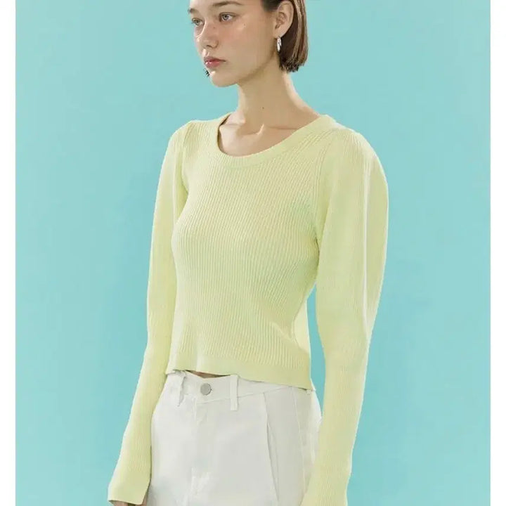 [BUNJANG] Ahwe Volume Knit Top / ahwe 아위 볼륨 니트