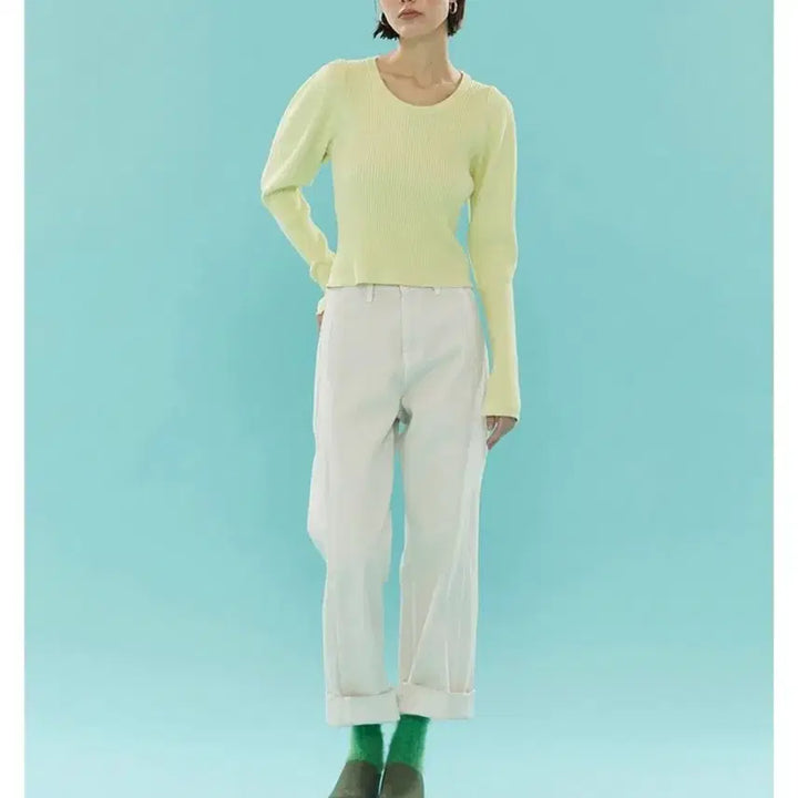 [BUNJANG] Ahwe Volume Knit Top / ahwe 아위 볼륨 니트