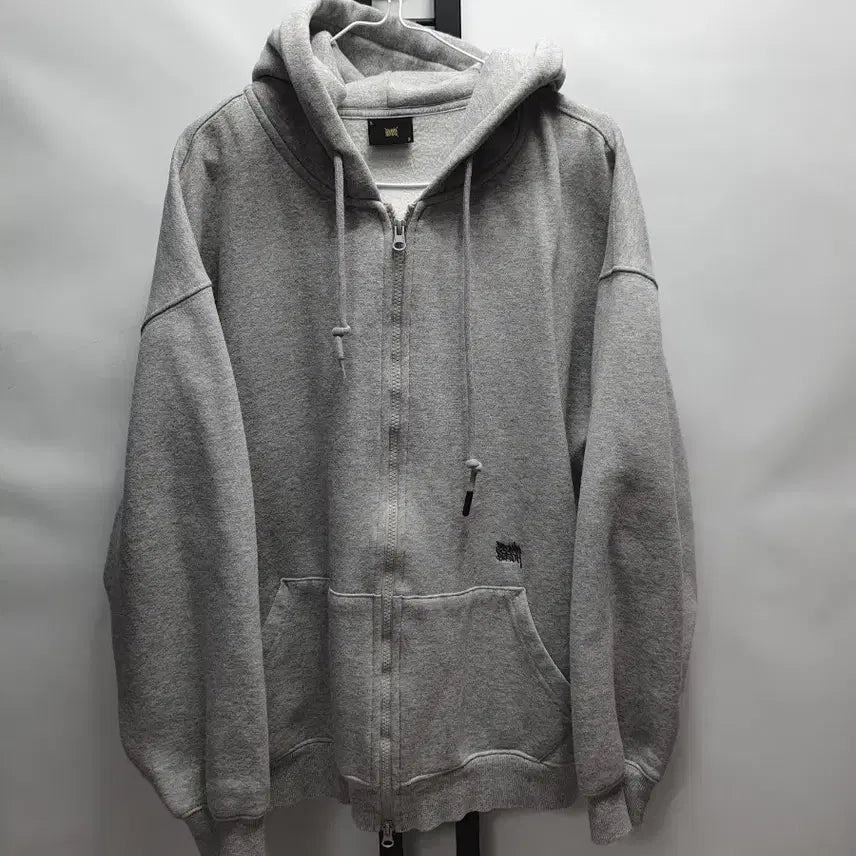 [BUNJANG] Brownbreath Hooded Zip-Up Gray XL / 브라운브레스 후드집업 그레이 xl