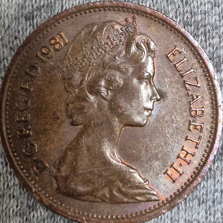 [BUNJANG] Elizabeth II New Pence Coin (1981) / 1981년 영국 엘리자베스 2세. 뉴 펜스