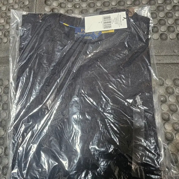 [SOLD OUT] 폴로 랄프로렌 블랙 피마니트 L 새상품