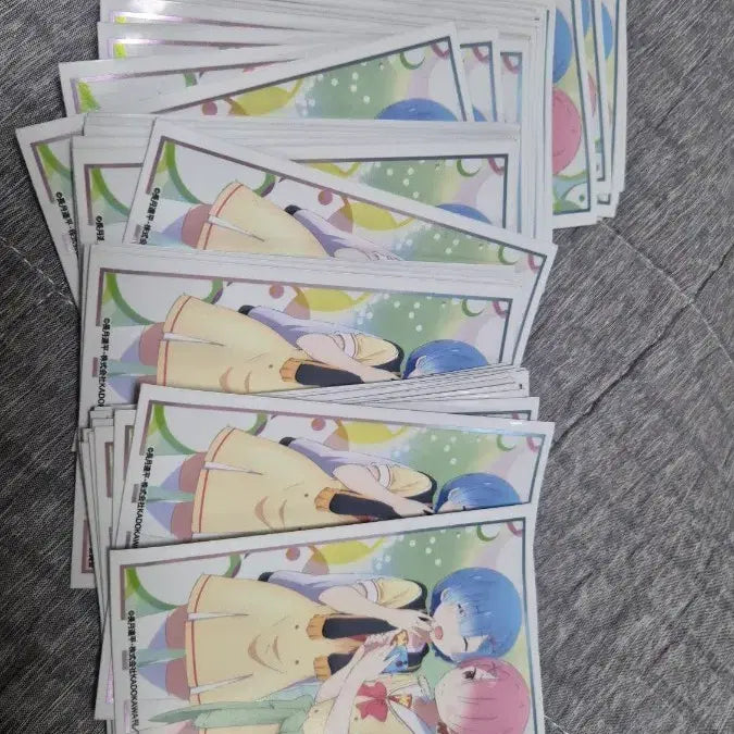 [BUNJANG] Re:Zero Rem/Ram Card Sleeves / 리제로 렘/람 카드 슬리브