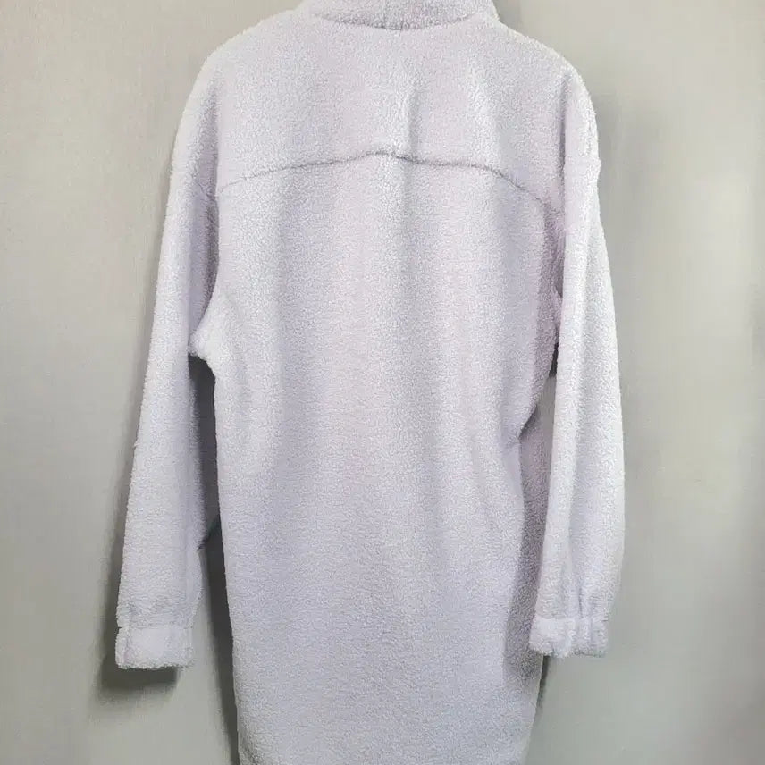 [BUNJANG] COS Teddy Tunic Pleated Half-Zip Dress Lavender / COS 코스 테디 튜닉 플리츠 반집업 원피스 라벤더