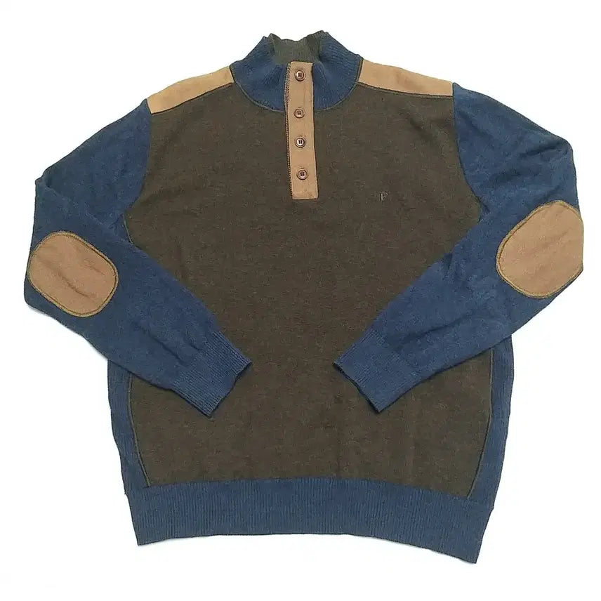 [BUNJANG] Franco Ferraro Wool Knit Sweater (Size 110) / 프랑코 페라로 (Franco Ferraro) 울니트 - 넉넉한 110