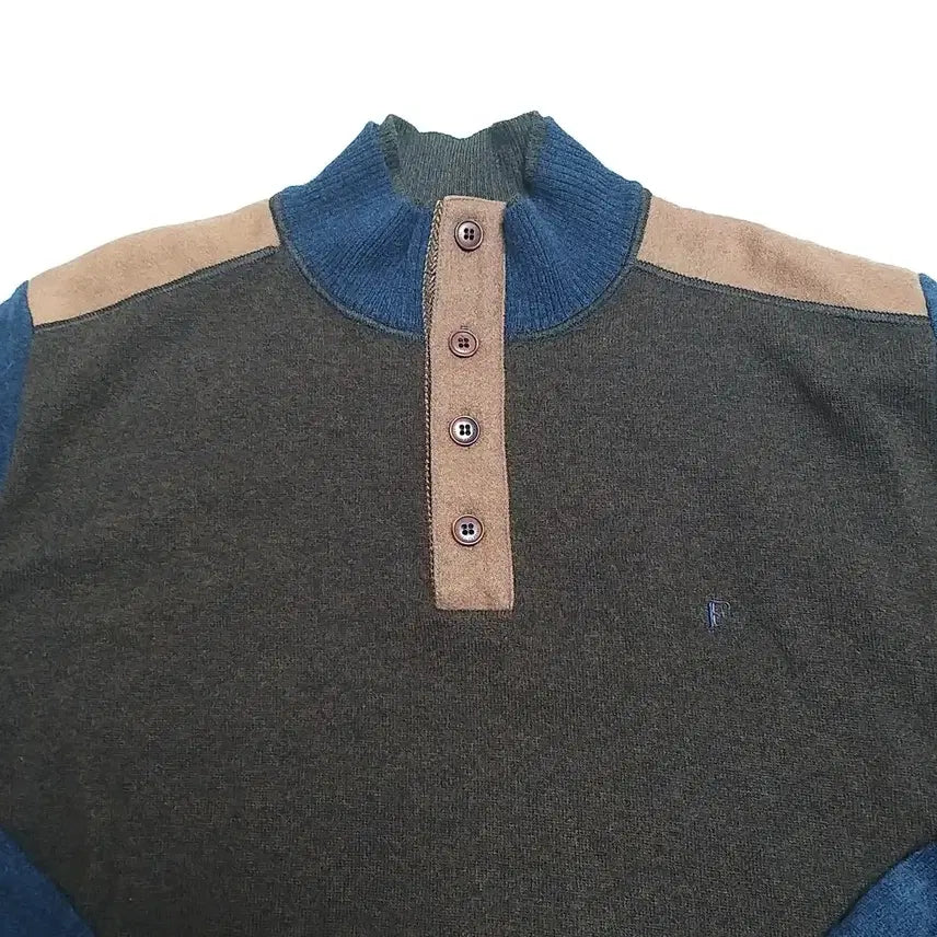 [BUNJANG] Franco Ferraro Wool Knit Sweater (Size 110) / 프랑코 페라로 (Franco Ferraro) 울니트 - 넉넉한 110