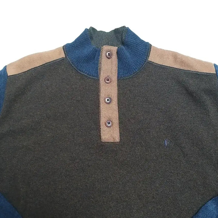 [BUNJANG] Franco Ferraro Wool Knit Sweater (Size 110) / 프랑코 페라로 (Franco Ferraro) 울니트 - 넉넉한 110