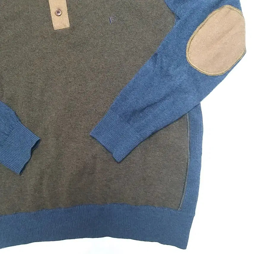 [BUNJANG] Franco Ferraro Wool Knit Sweater (Size 110) / 프랑코 페라로 (Franco Ferraro) 울니트 - 넉넉한 110