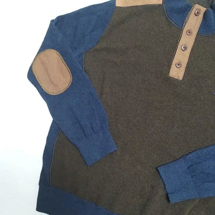 [BUNJANG] Franco Ferraro Wool Knit Sweater (Size 110) / 프랑코 페라로 (Franco Ferraro) 울니트 - 넉넉한 110