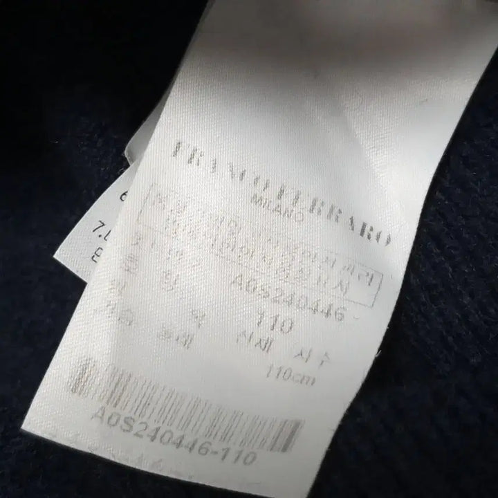 [BUNJANG] Franco Ferraro Wool Knit Sweater (Size 110) / 프랑코 페라로 (Franco Ferraro) 울니트 - 넉넉한 110
