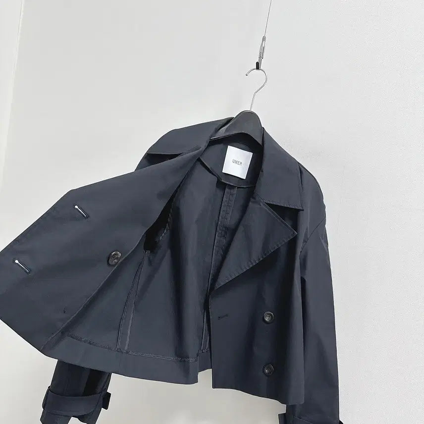 [BUNJANG] YUMER Zabel Short Trench Jacket / 유메르 자벨 숏 트렌치 자켓