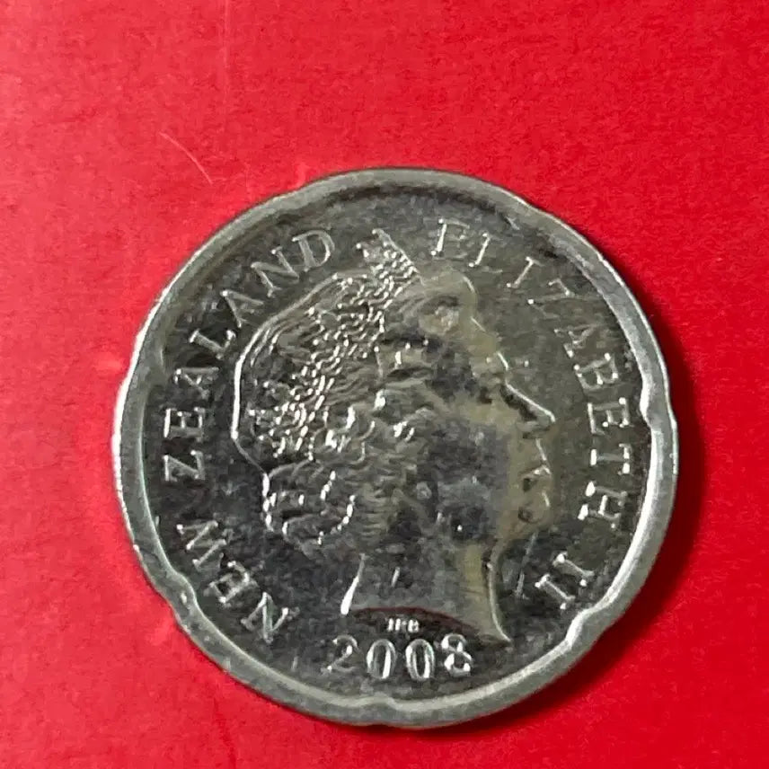 [BUNJANG] New Zealand 2008 1 Dollar Coin / 뉴질랜드 2008년 1달러 주화 J112