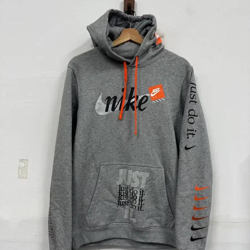 [BUNJANG] Nike Just Do It Fleece Hoodie / (S)나이키 Just Do it 기모 후드티