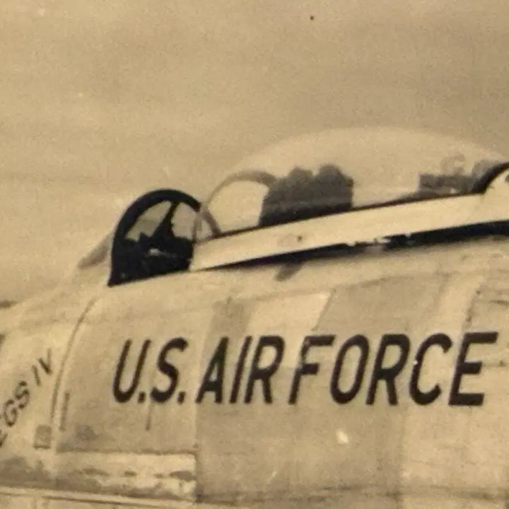 [BUNJANG] USAF F-86 Sabre Vintage Photograph (1952) / 1952년 - 6.25 한국 전쟁의 수호자 -  미국 공군 F86 세이버