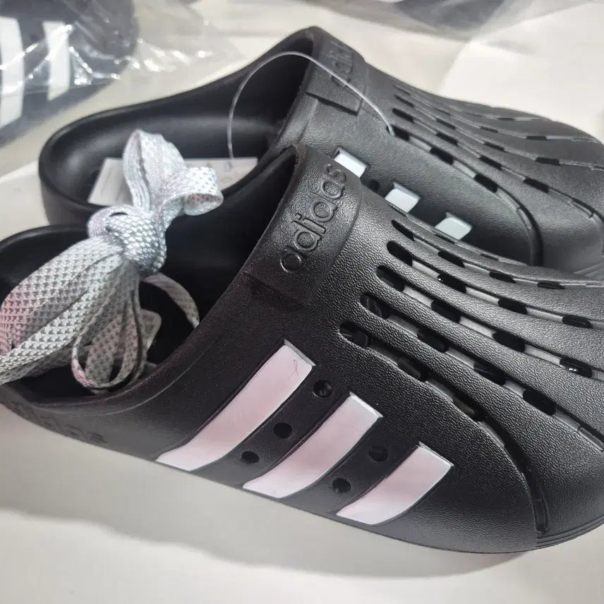 [BUNJANG] Adidas Clogs Black 260mm / 아디다스 클로그 검정260mm(새상품)박스x