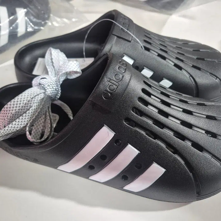 [BUNJANG] Adidas Clogs Black 260mm / 아디다스 클로그 검정260mm(새상품)박스x