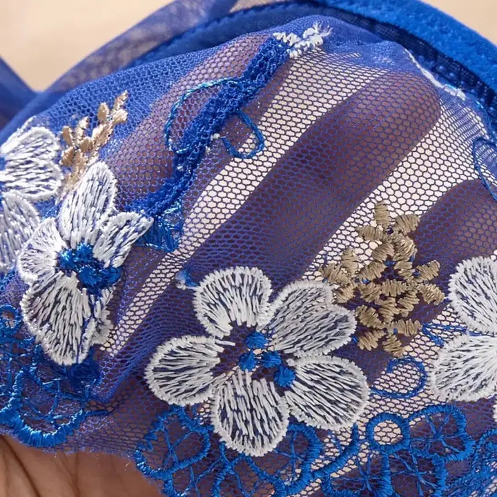 [BUNJANG] Secret Royal Blue Lingerie Set / 시크릿 로얄 블루 속옷세트