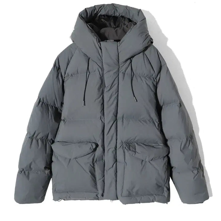 [BUNJANG] Holysun Noscove Goose Down Padded Jacket Charcoal S / 홀리선 노스코브 구스다운 패딩점퍼 차콜 사이즈S