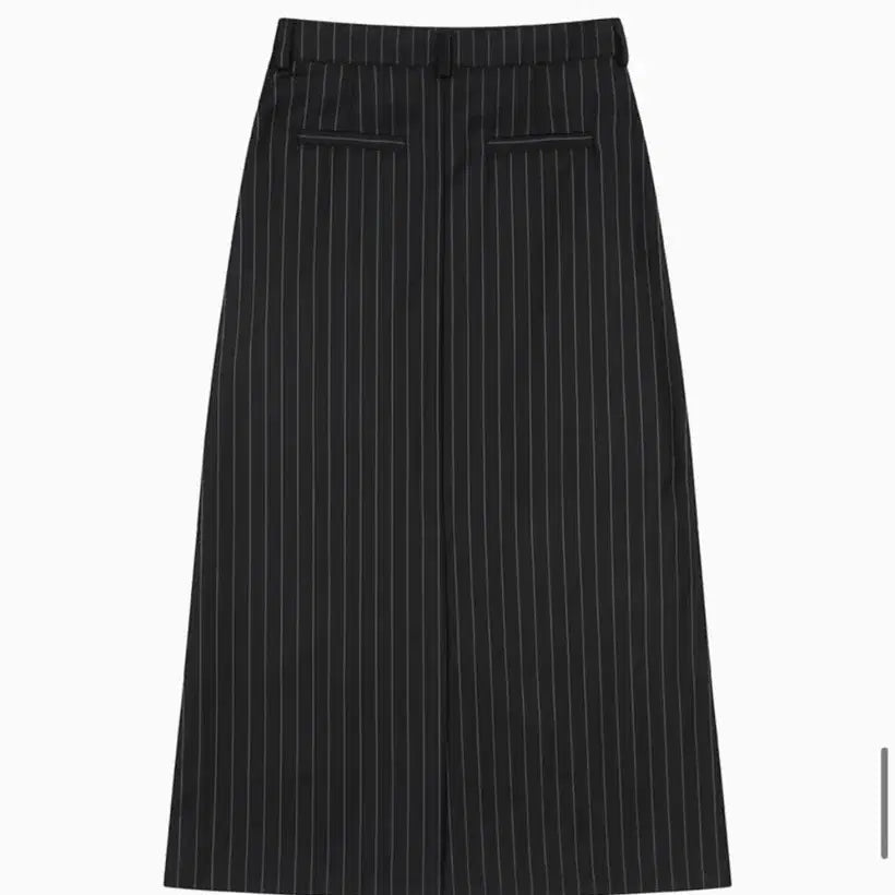 [BUNJANG] Oesio Stripe Slit Long Skirt / 오에시오 스트라이프 슬릿 롱 스커트