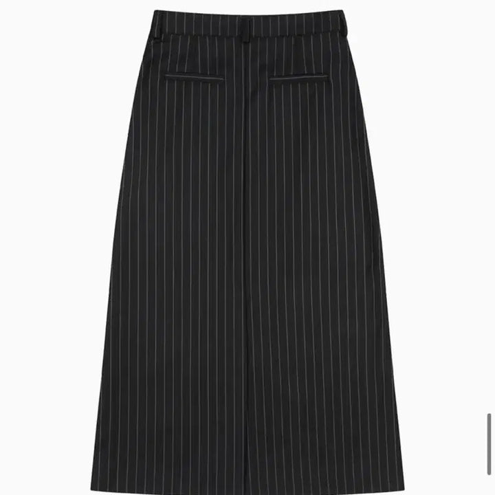 [BUNJANG] Oesio Stripe Slit Long Skirt / 오에시오 스트라이프 슬릿 롱 스커트