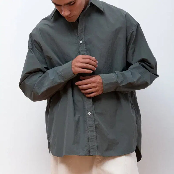 [BUNJANG] Sage Nation Chisholm Shirt - Off White / 세이지네이션 sage NATION 24ss chisholm shirt