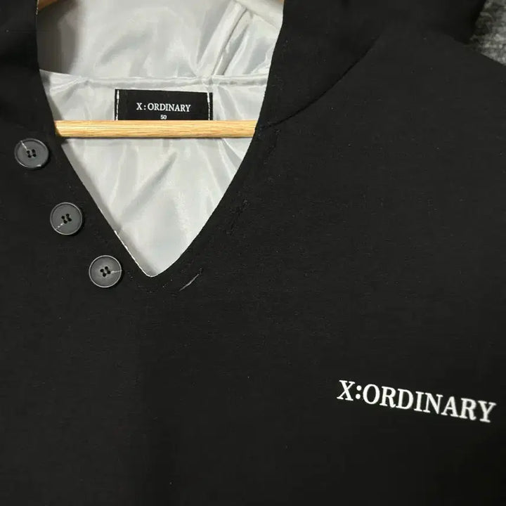 [BUNJANG] X:ORDINARY Black Hoodie / X:ORDINARY 검정 후드티 50