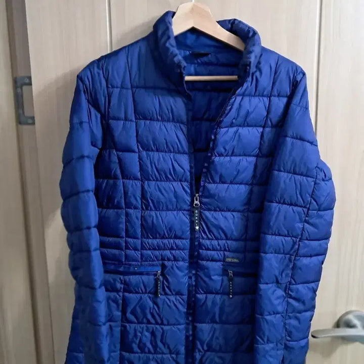 [BUNJANG] Coral Blue Lightweight Padded Jacket / 코랄 블루 경량 패딩 자켓
