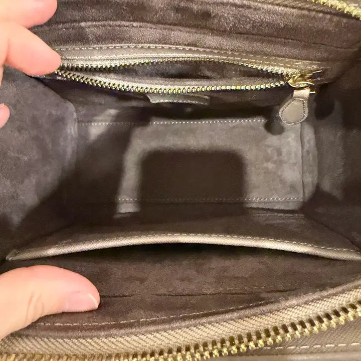 [BUNJANG] MARHEN.J Megan Mini Handbag &amp; Keyring (Grayge) / 마르헨제이 핸드백+ 키링 (메건미니 그레이지)