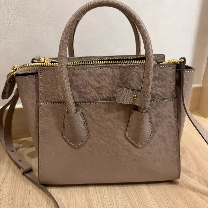 [BUNJANG] MARHEN.J Megan Mini Handbag &amp; Keyring (Grayge) / 마르헨제이 핸드백+ 키링 (메건미니 그레이지)
