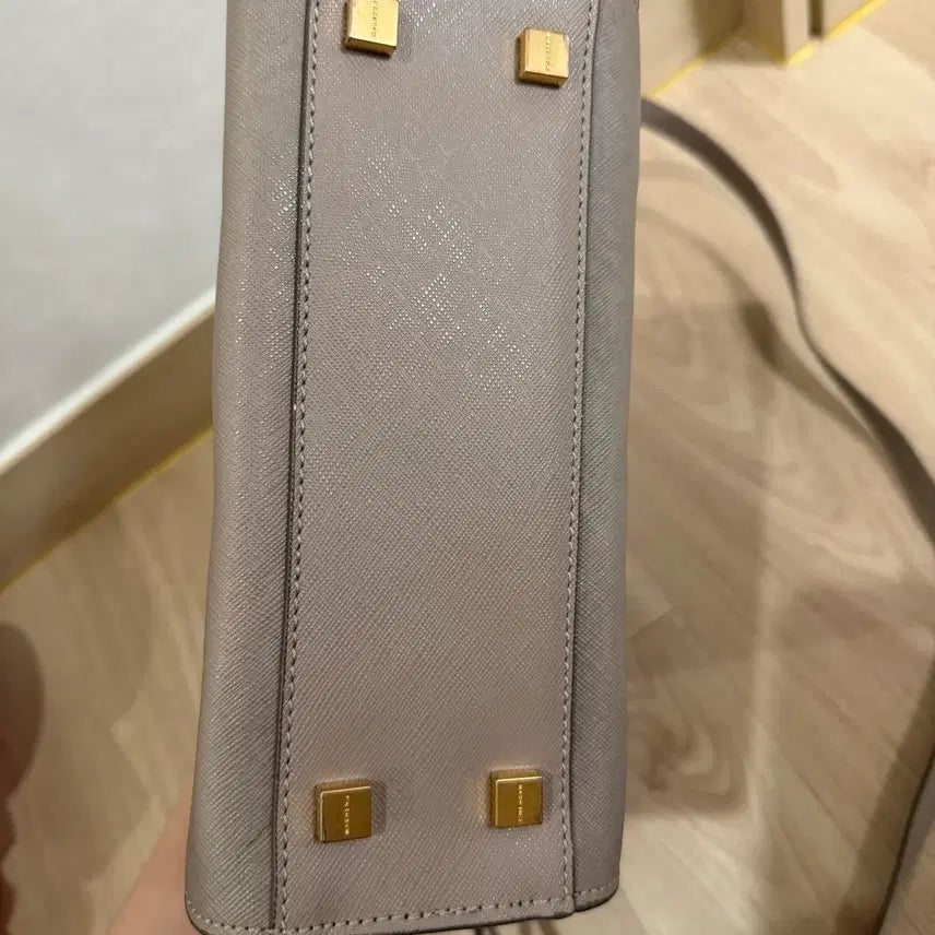[BUNJANG] MARHEN.J Megan Mini Handbag &amp; Keyring (Grayge) / 마르헨제이 핸드백+ 키링 (메건미니 그레이지)