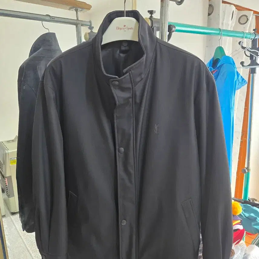 [BUNJANG] Yves Saint Laurent Padded Vest and Jacket (Black) / 남성105 입생로랑 패딩조끼+패딩자켓(블랙)