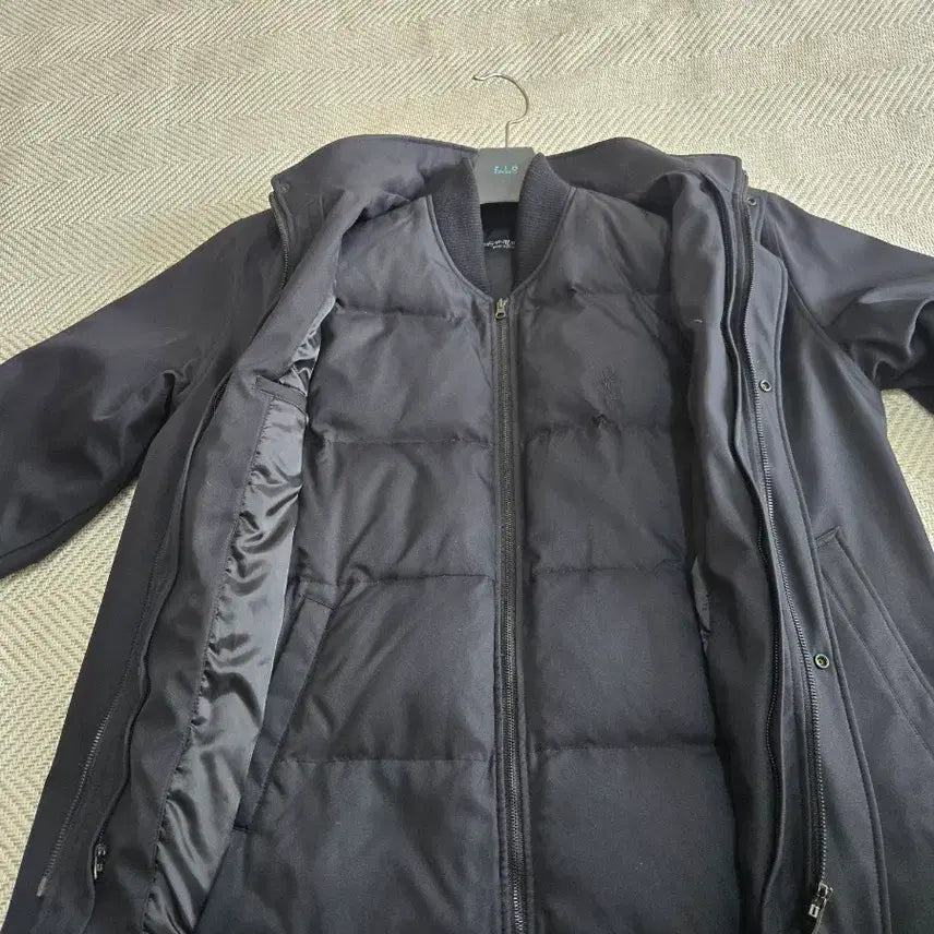 [BUNJANG] Yves Saint Laurent Padded Vest and Jacket (Black) / 남성105 입생로랑 패딩조끼+패딩자켓(블랙)