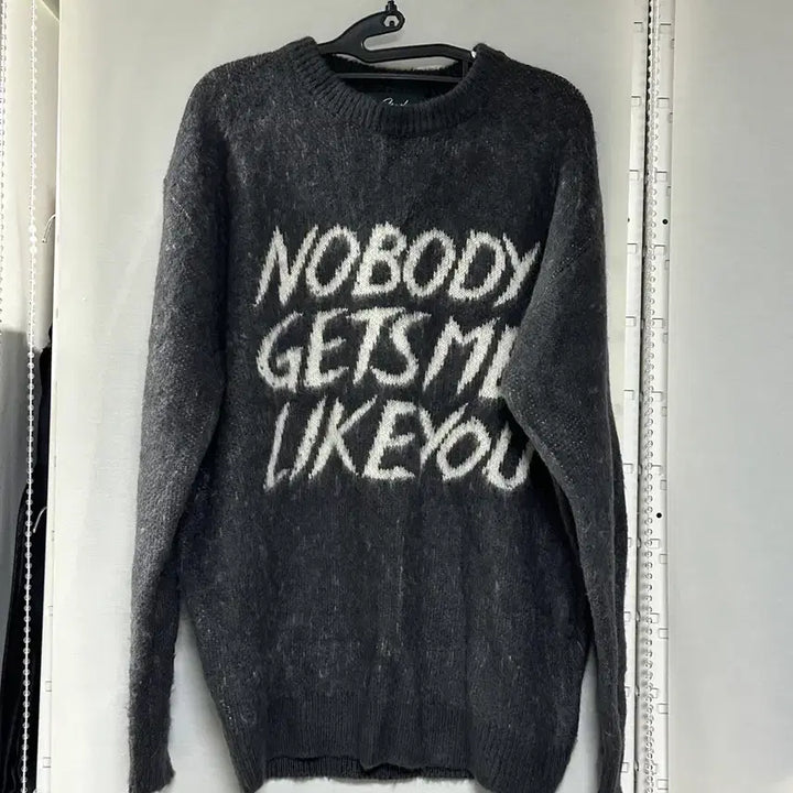[BUNJANG] NodeU Black Knit Sweater / 노드유 블랙 니트 스웨터