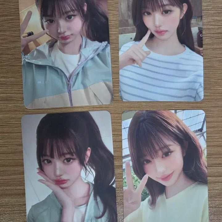 [SOLD OUT] 장원영 포토카드 4장 1세트 아이더 팝업 한정판