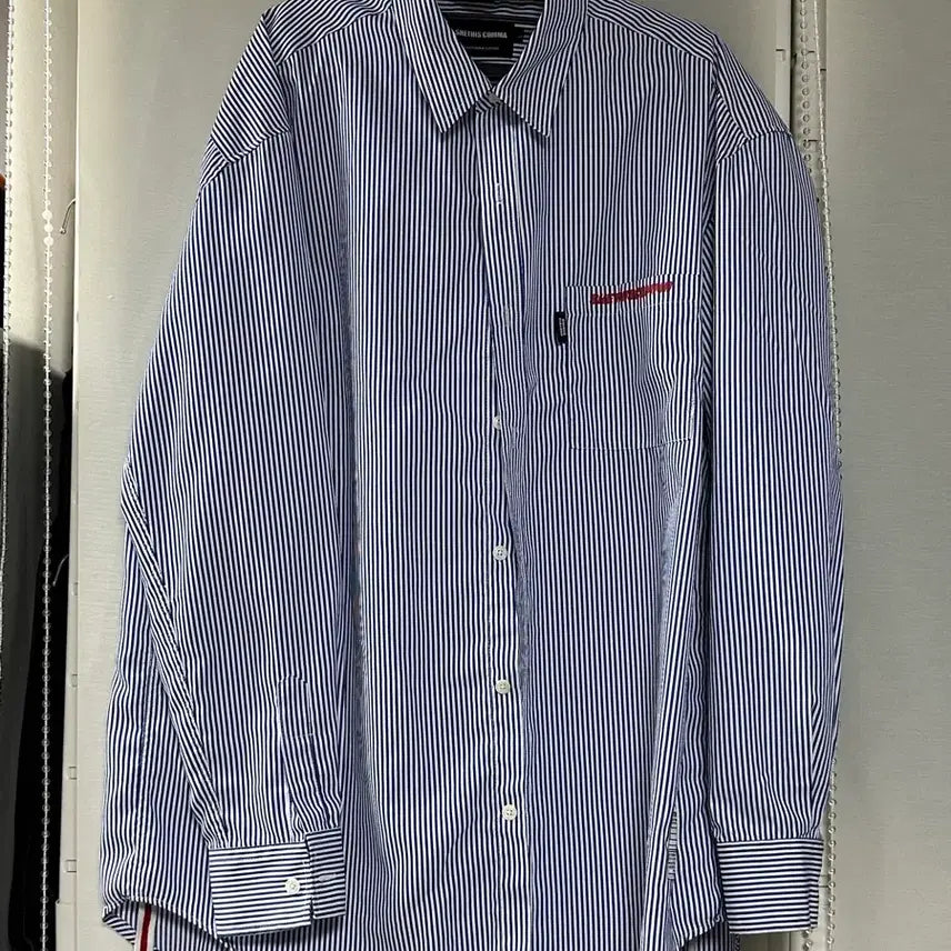 [BUNJANG] Shades Comma Striped Shirt / 쉐이디스 콤마 스트라이프 셔츠 남방